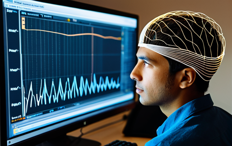 정서적 민첩성 개발을 위한 최신 기술 - AI Emotional Analysis & Mindfulness**

"A serene, diverse group of people meditating in a park. One ...