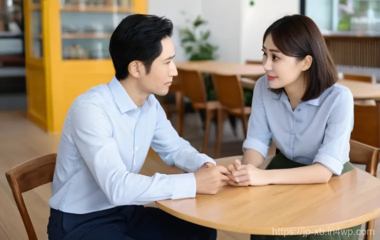 정서적 민첩성을 높이기 위한 코칭 기법 - **Prompt:** A Japanese woman (20s-30s) stands at the edge of a tranquil beach during a soft sunrise ...